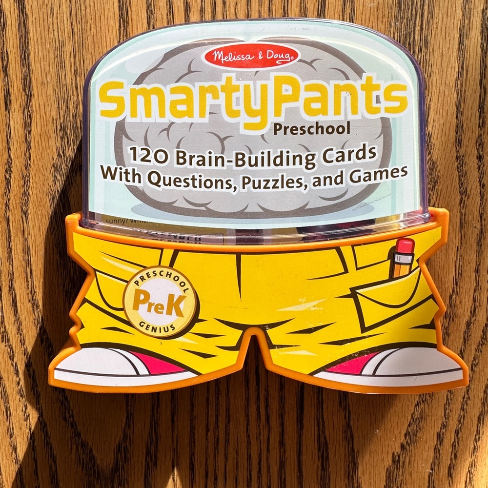 Melissa & Doug Smarty Pants brain building cards
